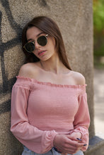 Load image into Gallery viewer, Carla - Gold/Light Smoke كارلا - ذهبي/فاتح دخاني