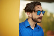 Load image into Gallery viewer, Parka - Matt Black / Blue باركا - مطفي اسود / ازرق