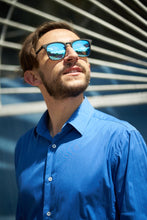 Load image into Gallery viewer, Parka - Matt Black / Blue باركا - مطفي اسود / ازرق