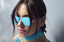 Load image into Gallery viewer, Stuffy خانق - Black / Blue Mirror