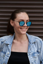 Load image into Gallery viewer, Texa - Black / Blue Mirror تكسا - اسود / ازرق عاكس
