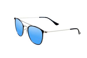 Panama - Black and Silver / Blue Mirror بنما / اسود و سلفر / ازرق عاكس