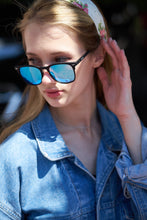 Load image into Gallery viewer, Parka - Matt Black / Blue باركا - مطفي اسود / ازرق
