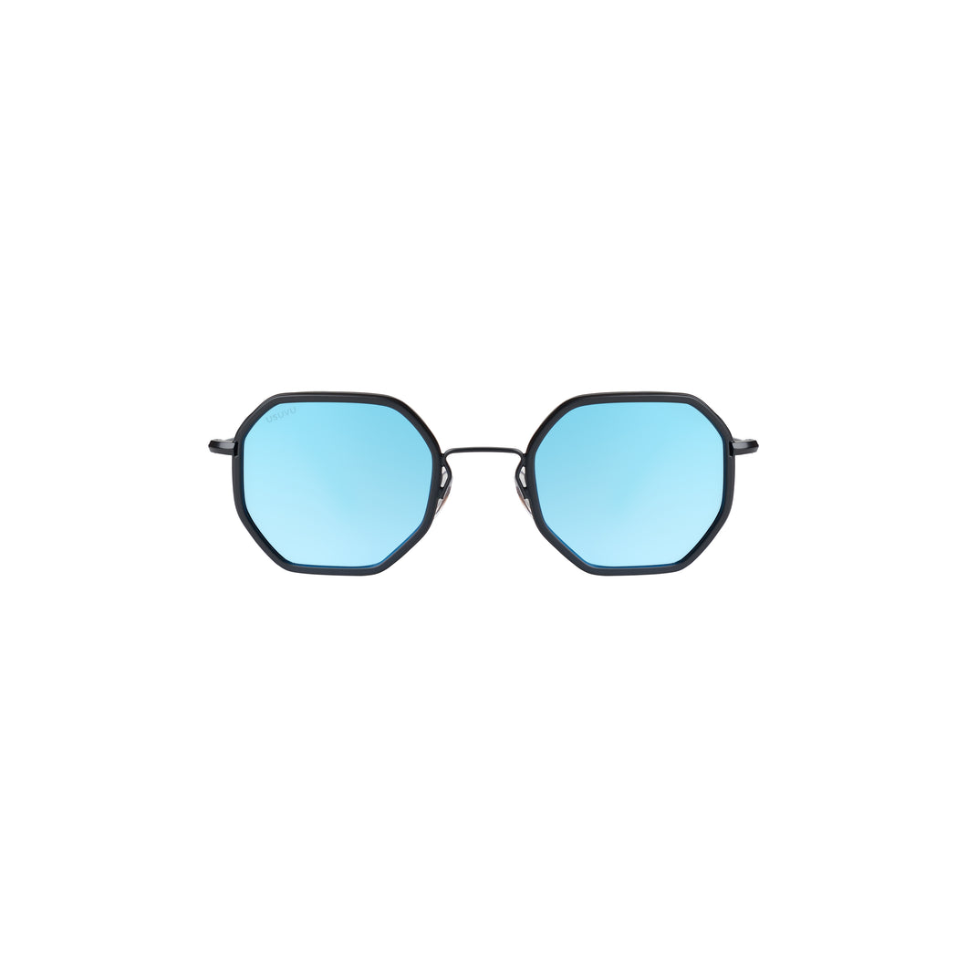Texa - Black / Blue Mirror تكسا - اسود / ازرق عاكس